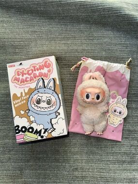 Labubu Soymilk Exciting Macaroon by POP MART - Authentic